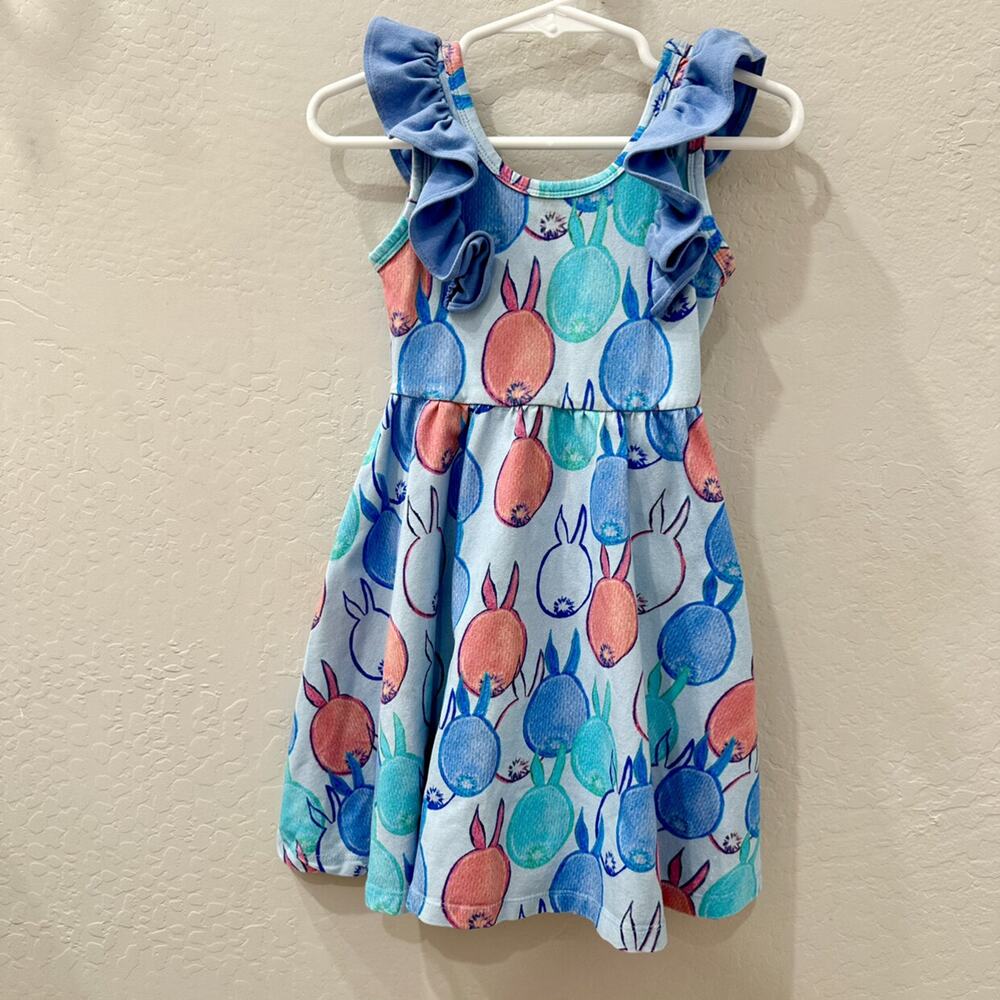 Rags Easter Bunny Ruffle Dress